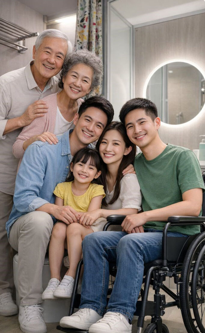 現代整體衛浴空間